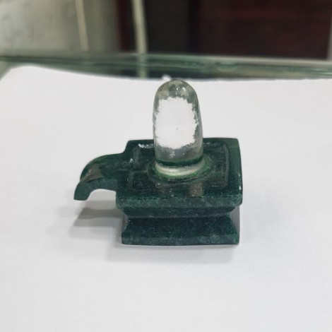 Marakatha Spatica Shivalinga